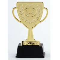 Lion Presentation Cup Trophy Award Gold 4 3/8 Inch (11cm) : New 2020