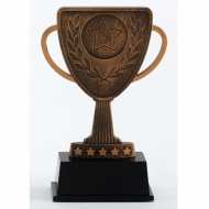 Lion Presentation Cup Trophy Award Antique Gold 4 3/8 Inch (11cm) : New 2020
