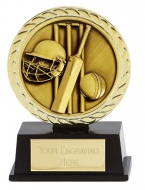 Vibe Super Mini Cricket Trophy Award 3 3/8 Inch (8.5cm) : New 2020