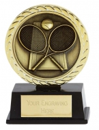 Vibe Super Mini Tennis Trophy Award 3 3/8 Inch (8.5cm) : New 2020