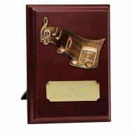 Peak Music Trophy Award Presentation Plaque Trophy Award 5 Inch (12.5cm) : New 2020